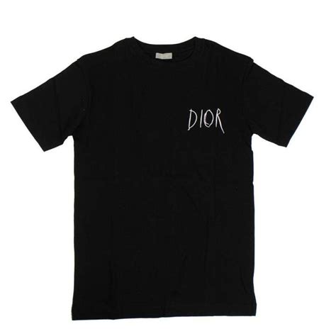 christian dior black tee